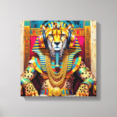 PHARAOH TUT-CHEPARD LEINWANDDRUCK (Vorderseite)