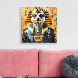 PHARAOH TUT-MEERKAT 2 LEINWANDDRUCK