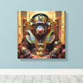PHARAOH TUT-ORANG-UTAN 2 LEINWANDDRUCK (Insitu (Holzboden))
