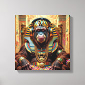 PHARAOH TUT-ORANG-UTAN 2 LEINWANDDRUCK (Vorderseite)