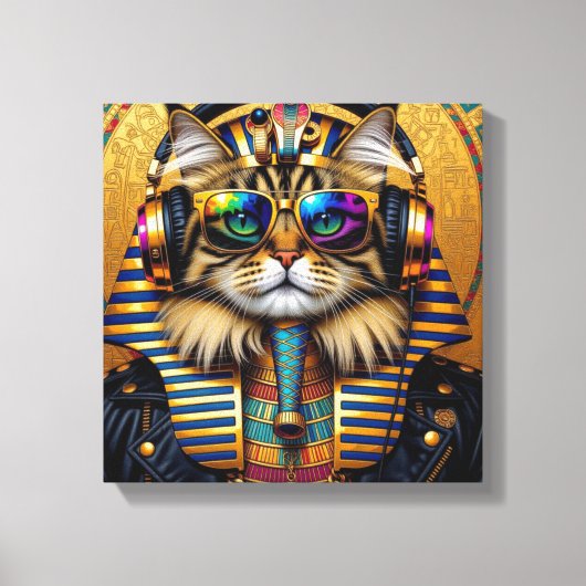 PHARAOH TUT-PERSIAN CAT 3 LEINWANDDRUCK (Vorderseite)
