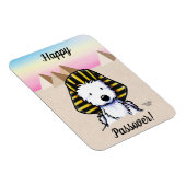 Pharaoh Westie Passover Magnet (Rechte Seite)
