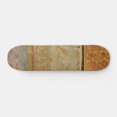 Pharaohnic Hieroglyphics KARNAK TEMPLE Skateboard (Horizontal)
