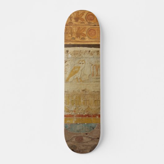 Pharaohnic Hieroglyphics KARNAK TEMPLE Skateboard (Vorne)