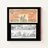 "Pharaoh's Cat" Notizblock (Rückseite)