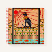 "Pharaoh's Cat" Notizblock (Vorderseite)