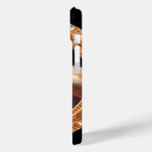 Pharaoh's Chariot Horses Monogram Case-Mate iPhone Hülle (Rückseite / Links)