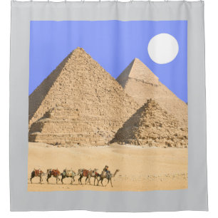 Pharaoh's Essence - Pyramide Duschvorhang