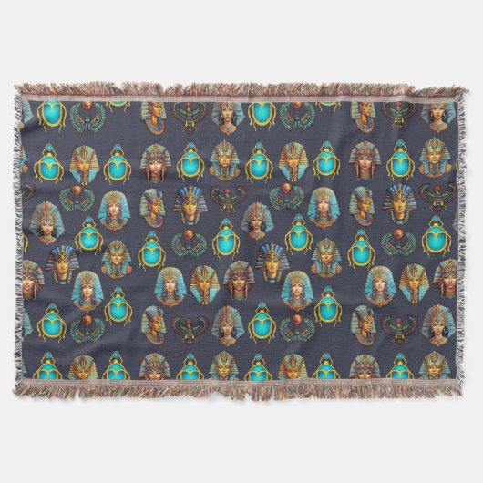 Pharaoh's Legacy: Antique Egyptian Patterns Decke (Vorderseite)