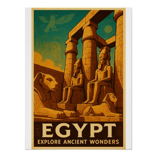 Pharaoh's Legacy - Tempel von Luxor" Poster (Vorderseite)