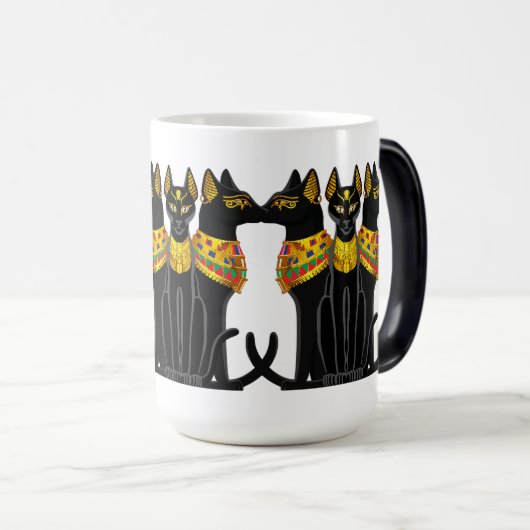 Pharaonenkatze Verwandlungstasse (VorderseiteRechts)