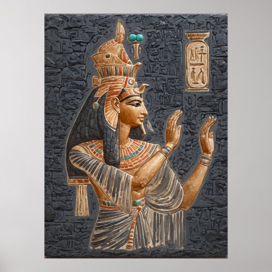 Pharaonic Queen Hatshepsut Poster (Vorne)