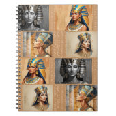 Pharaonic Queens – Ancient Egyptian Elegance Notizblock (Vorderseite)