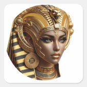Pharaonic Square Stickers (Vorderseite)