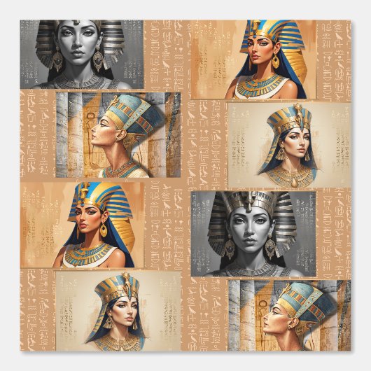 Pharaonic Wall Mural – Ancient Egyptian Art Tapete (Vorderseite)