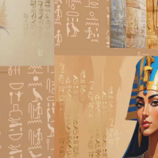 Pharaonic Wall Mural – Ancient Egyptian Art  Tapete (Naht)