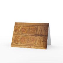 Pharaonische Hieroglyphen, Bild Karnak Tempel