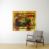 Pharaonischer Skarabäus Wandteppich (Beispiel (Horizontal))