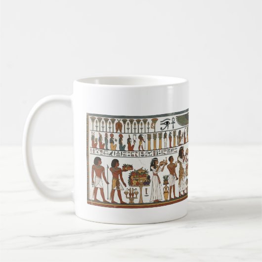Pharaos Frühstück Kaffeetasse (Links)