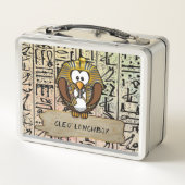 Pharaowl - Metalldose Metall Lunch Box (Rückseite)