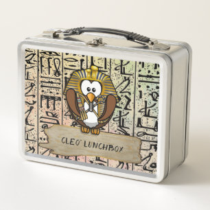 Pharaowl - Metalldose Metall Lunch Box