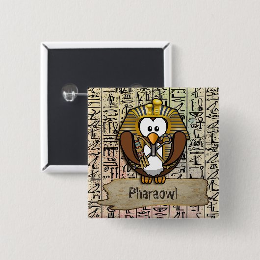 Pharaowl-Modezubehör Button (Vorne & Hinten)