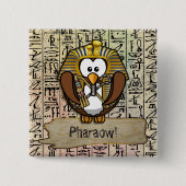 Pharaowl-Modezubehör Button (Vorderseite)