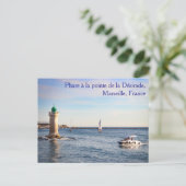 Phare à la pointe de la Désirade Postcard Postkarte (Stehend Vorderseite)