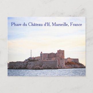 Phare du Château d’If, Marseille, France, Postcard Postkarte