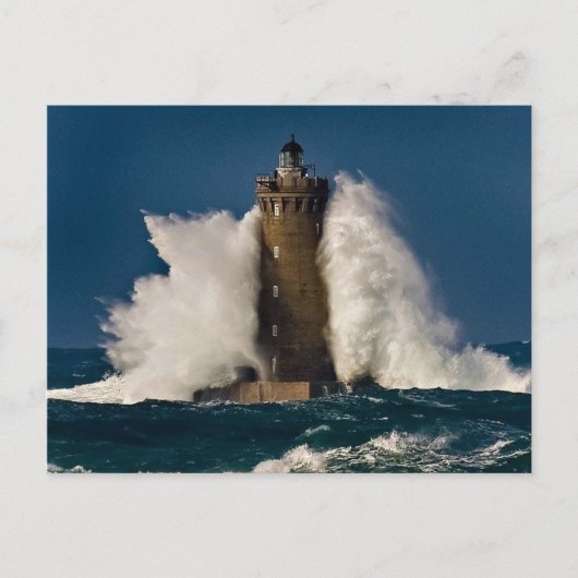 Phare du Four - Finistère - Frankreich Postkarte (Vorderseite)