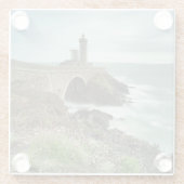 Phare du Petit Minou Glasuntersetzer (Rückseite)