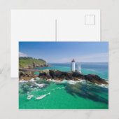 Phare du Petit Minou jour Finistère Frankreich Postkarte (Vorne/Hinten)
