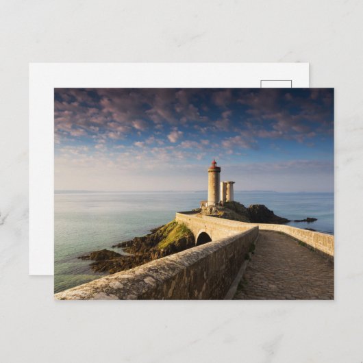 Phare du Petit Minou (Leuchtturm Minou) Postkarte (Vorne/Hinten)