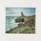 Phare du Petit Minou Wandteppich (Vorderseite (Horizontal))