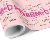 Pharm-D Apotheker-Packpapier Geschenkpapier (Rolleneckpunkt)