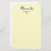 Pharm D Klasse von ROSA 2010 Briefpapier (Vorne/Hinten)