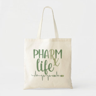 Pharm life Pharmacist life Rx life Tragetasche