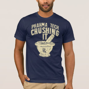 Pharma Tech briushing It Chemist Novelty Gift T-Shirt