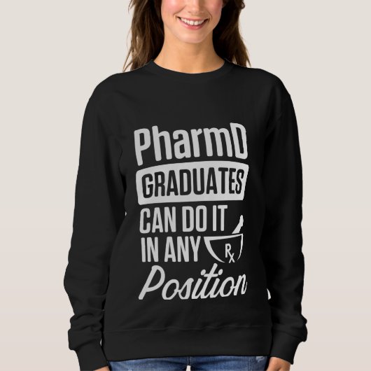 Pharmabedor Pharmacy-Arzt für alle Positionen Sweatshirt (Vorderseite)