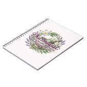 Pharmacist Curating Health Apothecary Botanical Notizblock (Linke Seite)