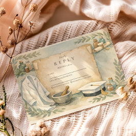 Pharmacist Graduation Celebration RSVP Karte