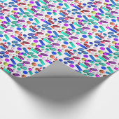 Pharmacist Graduation Gift Wrapping Paper Pills Geschenkpapier (Ecke)