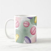 Pharmacist Grey Background Purple Pills Kaffeetasse (Links)
