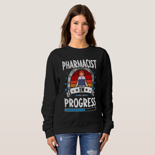 Pharmacist In Progress Trainee Student Sweatshirt (Vorne ganz)
