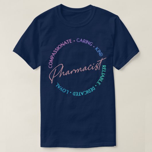 Pharmacist Qualities 1 T-Shirt (Design vorne)