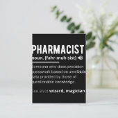 pharmacist save the date (Stehend Vorderseite)
