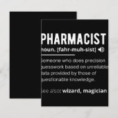 pharmacist save the date (Vorne/Hinten)