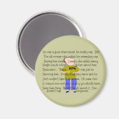 PHARMACIST Story ARt "Er hat es verloren!" Magnet (Vorderseite/Rückseite)