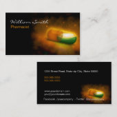Pharmacist Visitenkarte (Vorne/Hinten)