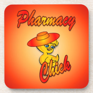 Pharmacy Chick #5 Getränkeuntersetzer